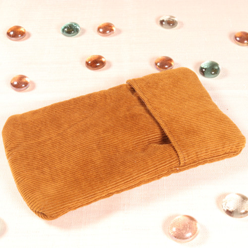 Etui velours marron