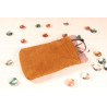 Etui velours marron