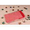 Etui cercles rouges