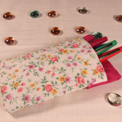 Etui fleuri
