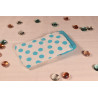 Etui à pois bleus