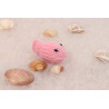 Petit poisson porte clé Pivoine