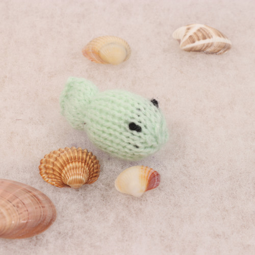 Petit poisson jouet pour chat Nature