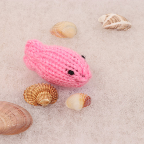 Petit poisson jouet pour chat Pivoine