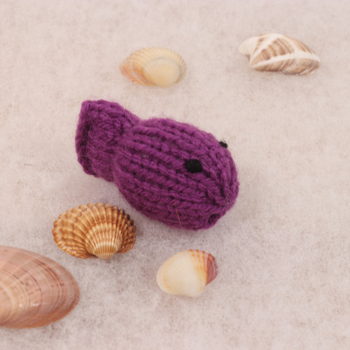 Petit poisson jouet pour chat Prune