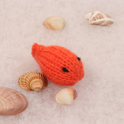 Petit poisson jouet pour chat Soleil