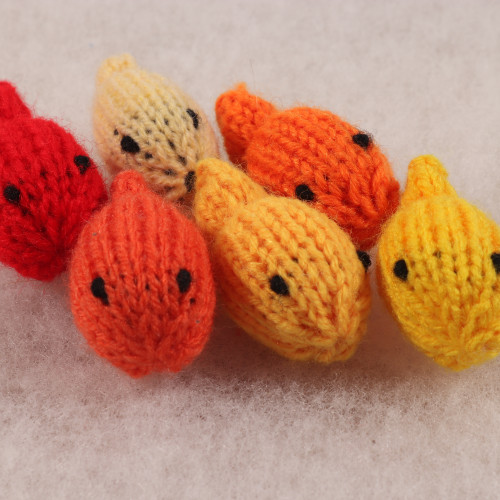 Petit poisson jouet pour chat Soleil