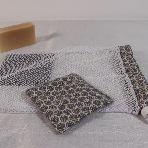 Filet de lavage motif hexagone