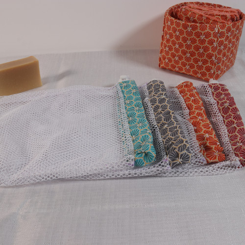 Filet de lavage motif hexagone