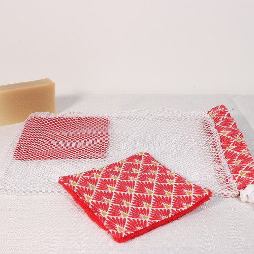 Filet de lavage motif écaille