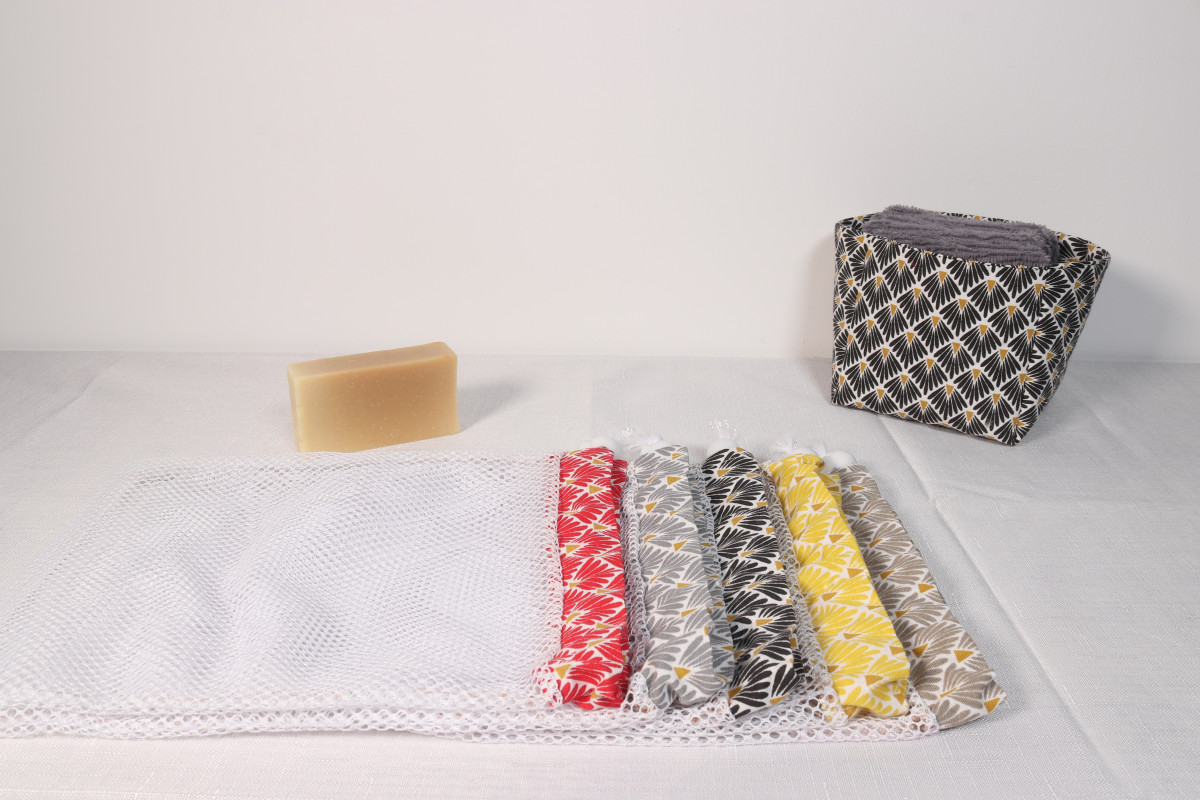 Filet de lavage motif écaille Filet de lavage motif écaille