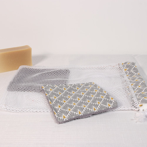 Filet de lavage motif écaille