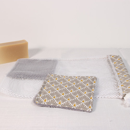 Filet de lavage motif écaille