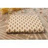 Pochette rembourrée grand format – 23x19 cm – tissu upcyclé