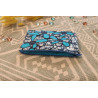 Pochette moyen format – 18x13 cm – tissu upcyclé