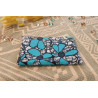 Pochette moyen format – 18x13 cm – tissu upcyclé