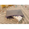 Pochette moyen format – 18x13 cm – tissu upcyclé