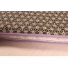 Pochette rembourrée grand format – 23x19 cm – tissu upcyclé