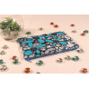 Pochette moyen format – 18x13 cm – tissu upcyclé