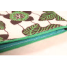 Pochette moyen format – 18x13 cm – tissu upcyclé