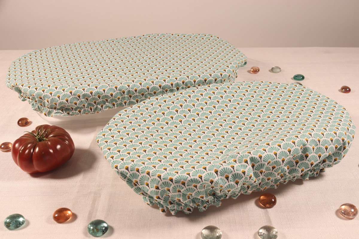 Charlotte alimentaire rectangle (plat à four)  bleu-imperméable
