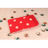 Etui à pois rouges