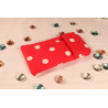 Etui à pois rouges