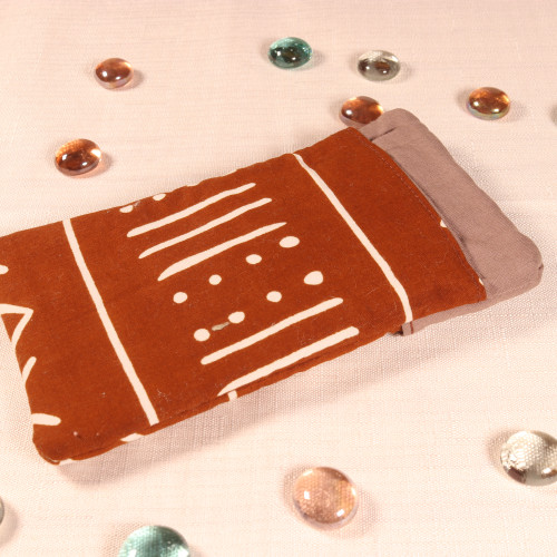 Etui tissu africain