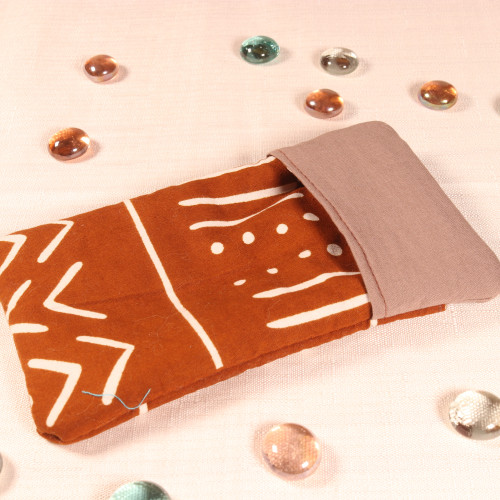 Etui tissu africain