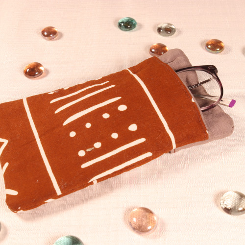 Etui tissu africain